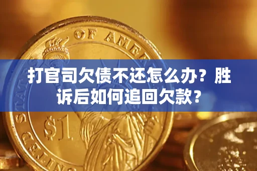 北京打官司欠债不还怎么办？胜诉后如何追回欠款？