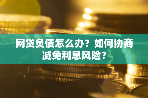 北京网贷负债怎么办？如何协商减免利息风险？