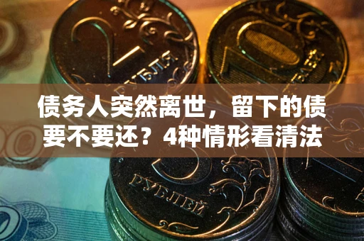 北京债务人突然离世，留下的债要不要还？4种情形看清法律判决