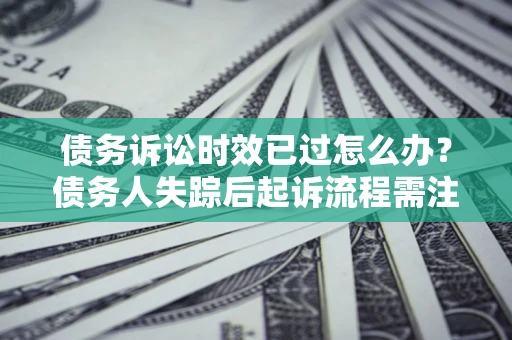 北京债务诉讼时效已过怎么办？债务人失踪后起诉流程需注意什么？